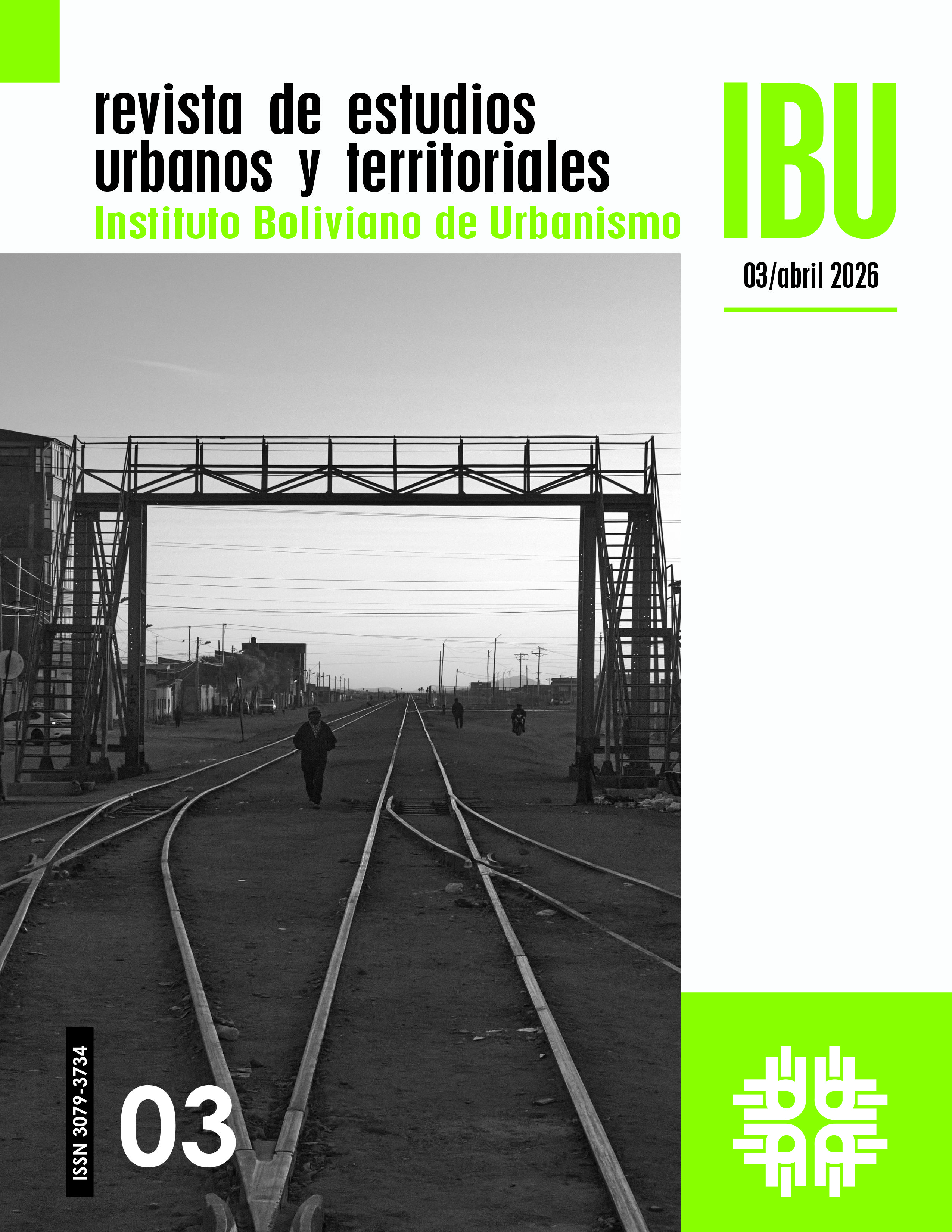 					Ver Vol. 2 Núm. 3 (2026): Revista de Estudios Urbanos y Territoriales
				